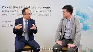 W.Media Exclusive Interview with Sun Xiaofeng at Huawei's 2024 Global Data Center Facility Summit