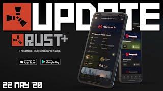 Companion App News! | Rust update 22nd May 2020