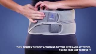 Thuasne - Lombax Original Lumbar belt - Fitting video