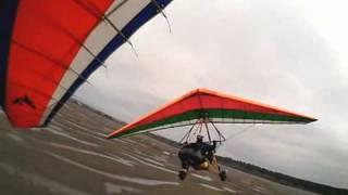 Poisk-06 trike low-altitude flying in BC, Canada