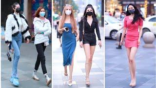 Chinese Girls Street Fashion [抖音] Style China