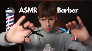 ASMR Barbershop | Haircut & Shave | Roleplay