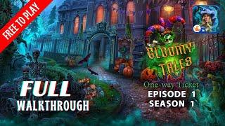 Gloomy Tales Episode 1: One Way Ticket Full Walkthrough