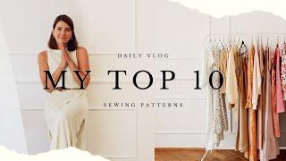 My TOP 10 Sewing Patterns from tintofmintPATTERNS