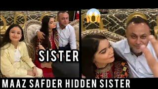 maaz safder revealing his sister 