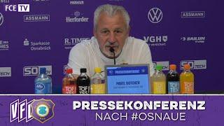 Die Pressekonferenz nach dem Auswärtssieg beim VfL Osnabrück