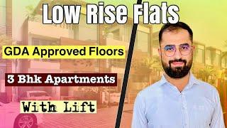 3 Bhk Low Rise Flats on Nh24 Ghaziabad | Low Rise Apartments for sale | 3 Bhk low Rise flats #flats