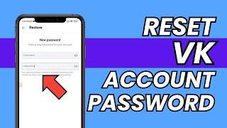 How to Reset VK Account Password (2023)