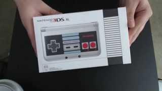 Nintendo 3DS XL Nes Edition Unboxing.