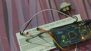 PIR Motion Sensor with Arduino Board