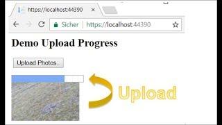 Upload with Progressbar jQuery Ajax Asp