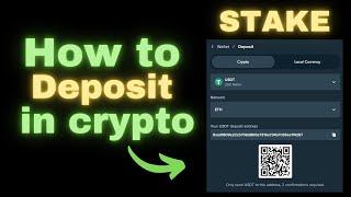 How to Deposit Cryptocurrency into Your Stake Wallet: Step-by-Step Guide