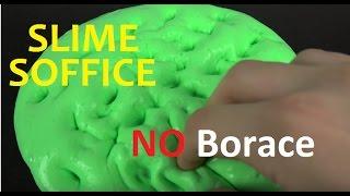 Slime soffice SENZA BORACE con 4 ingredienti