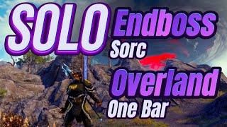 ESO ️ENDBOSS SORC️Solo Sorcerer One Bar Heavy Attack Build PVE Update 44