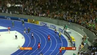 Usain Bolt 9.58 100m Dünya Rekoru Berlin