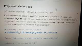 Solución al Error VCRUNTIME140_1.dll y VCRUNTIME140.dll en office 2016 funciona 2024