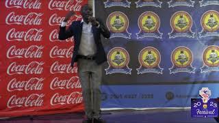 Somamdla Uzuyigcine Impilo Yami sung by Ndumiso Mamba at the 2023 Ntjilo-Ntjilo Festival (Gospel)