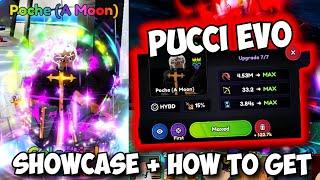 New Pucci Evo Showcase+ How To Get in Anime Last Stand!