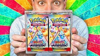 I Opened a Prismatic Evolutions Booster Box