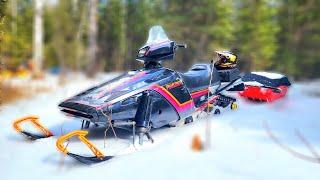 Snowmobile: Backcountry Camping