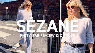 YOUR ULTIMATE SEZANE KNITWEAR REVIEW | French chic outfit ideas and styling guide