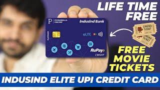 Indusind eLITE Rupay Credit Card Launched | LIFE TIME FREE
