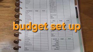 Paycheck Budget Set Up | Zero Based Budgeting