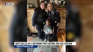 ‘Come get my mommy’: 4-year-old boy calls 911 on his mom for eating his ice cream