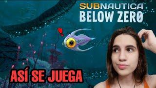 Subnautica Below Zero guía COMO EMPEZAR  A JUGAR supervivencia en español- Capítulo #01 LaVelociBlue