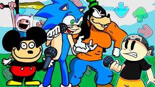 МЕМЫ, РОФЛЫ , КРИПОТА ► Friday Night Funkin' vs. Mokey lol, vs. Finn, vs. Sonic gets trolled