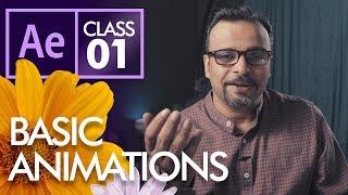 Basic Animations in After Effects  - Urdu Hindi