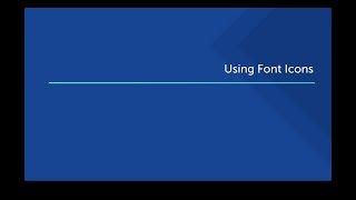 Adding Font Icons (1/2) - NativeScripting Angular Pro Course Preview