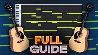 The ULTIMATE Guide To Making Sad Guitar Beats