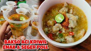 IDE JUALAN LARIS, KUAHNYA ENAK & SEGER POLL “BAKSO ACI KRIWIL” PAKAI PREMIUM NON-STICK FRY PAN MECOO