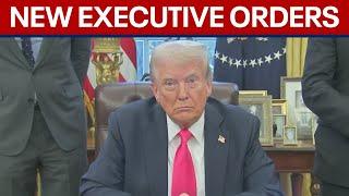 President Trump signs new executive orders