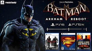 NEW Batman Arkham Reboot Update! Insider Confirms, WB Montreal 2 NEW DC Games & More!