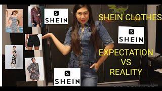 SHEIN CLOTHES EXPECTATION VS REALITY #shein #sheinhaul #sheinclothes