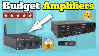 5 Best Budget Stereo Amplifiers In 2022 | Best Amplifier For Sound System
