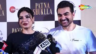 Raveena Tandon Steals The Show At 'Patna Shukla' Screening In A Gorgeous Saree #raveenatandon