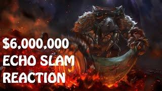 6 Million Dollar Echo Slam | Every Caster's Reaction | Dota 2 TI5