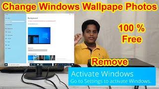 Activate Windows 10 Free / Remove Permanently Activate Windows Watermark / தமிழில்