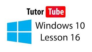 Windows 10 Tutorial - Lesson 16 - Multiple Desktop Management