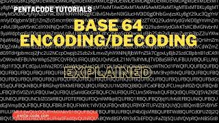 Base64 Encoding/Decoding explained