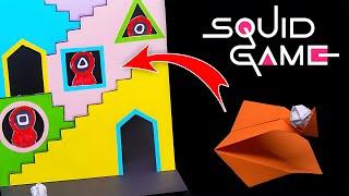 DIY BASKETBALL SQUID GAME 2 || paper craft ideas | how to make | school hacks