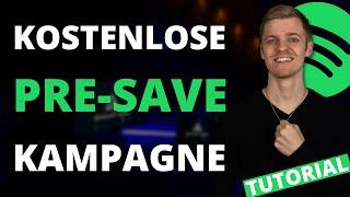 PreSave-Kampagne leicht gemacht: Kostenlose Spotify PreSave-Kampagnen erstellen!