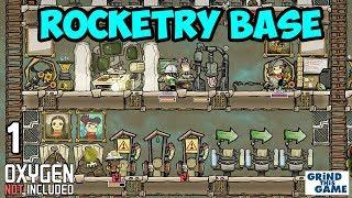 ROCKETRY UPGRADE BASE #1 - Oxygen Not Included - Rockets, Gassy Moos and more!