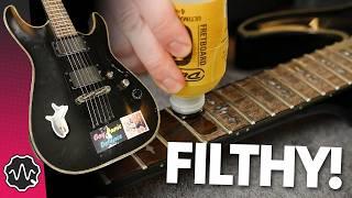 Can This FILTHY Guitar Be SAVED? | Axe From The Grave