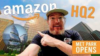 Amazon HQ2 & Exploring The New Metropolitan Park | Now Open In National Landing Arlington