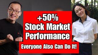 Kate’s +50% Stock Winning Strategy for Dummies like herself!