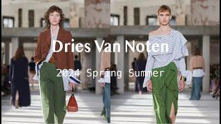 时装秀|Dries Van Noten 2024春夏 运动风格